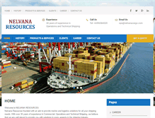 Tablet Screenshot of nelvanaresources.com